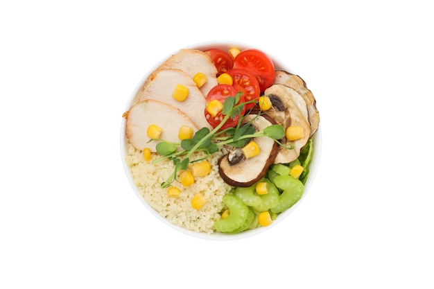 Szybkie danie na talerzu